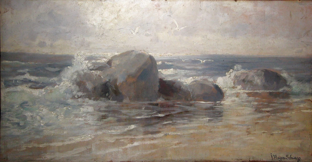 Julie Wilhelmine Hagen - Schwarz, Vista costiera estone